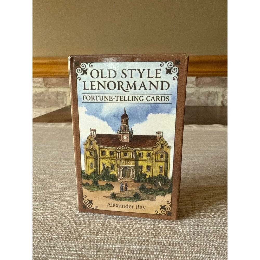 Old Style Lenormand Fortune-Telling Cards By Alexander Ray 38-Card Deck